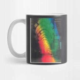 CURCH AT THE END OF THE RAINBOW Mug